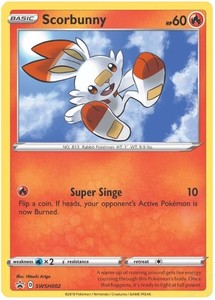 Scorbunny SWSH002 Sword & Shield Black Star Promo Holo