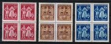 Bohême & Moravie 1944 MNH Mi 133-135 Sc B22-B24 Folk Costumes & Reich Eagle **
