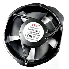 ETRI MODEL 148VK0282030 FAN BALL BEARING 115V 172 X 38mm 300/270mA 32W 50/60Hz