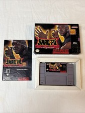 Shaq Fu Super Nintendo SNES CIB Complete in Box No Poster