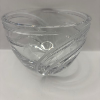 Vintage Waterford Marquis Crystal Artesia Bowl 8'' Swirl Design Discontinued