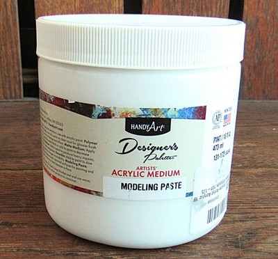 artists  acrylic medium modeling paste Handy Art Designer s Palette B007TH6PD8