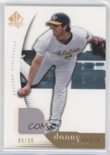 2005 Upper Deck SP Collection Authentic Gold Materials 89/99 Dan Haren Danny 2i9