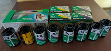 12 New Fuji Fujicolor 24 36 Exp 400 800 Film with 27 Exp Flash Camera