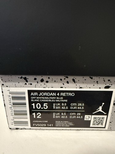 Air Jordan 4 Military Blue 2024 Größe 10,5 Herren » - Bild 3 von 10