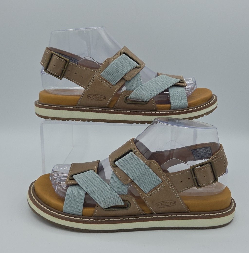 Sandali Keen Lana Z Strap in pelle marrone acqua da donna taglia 6 5 comodi con cinturino
