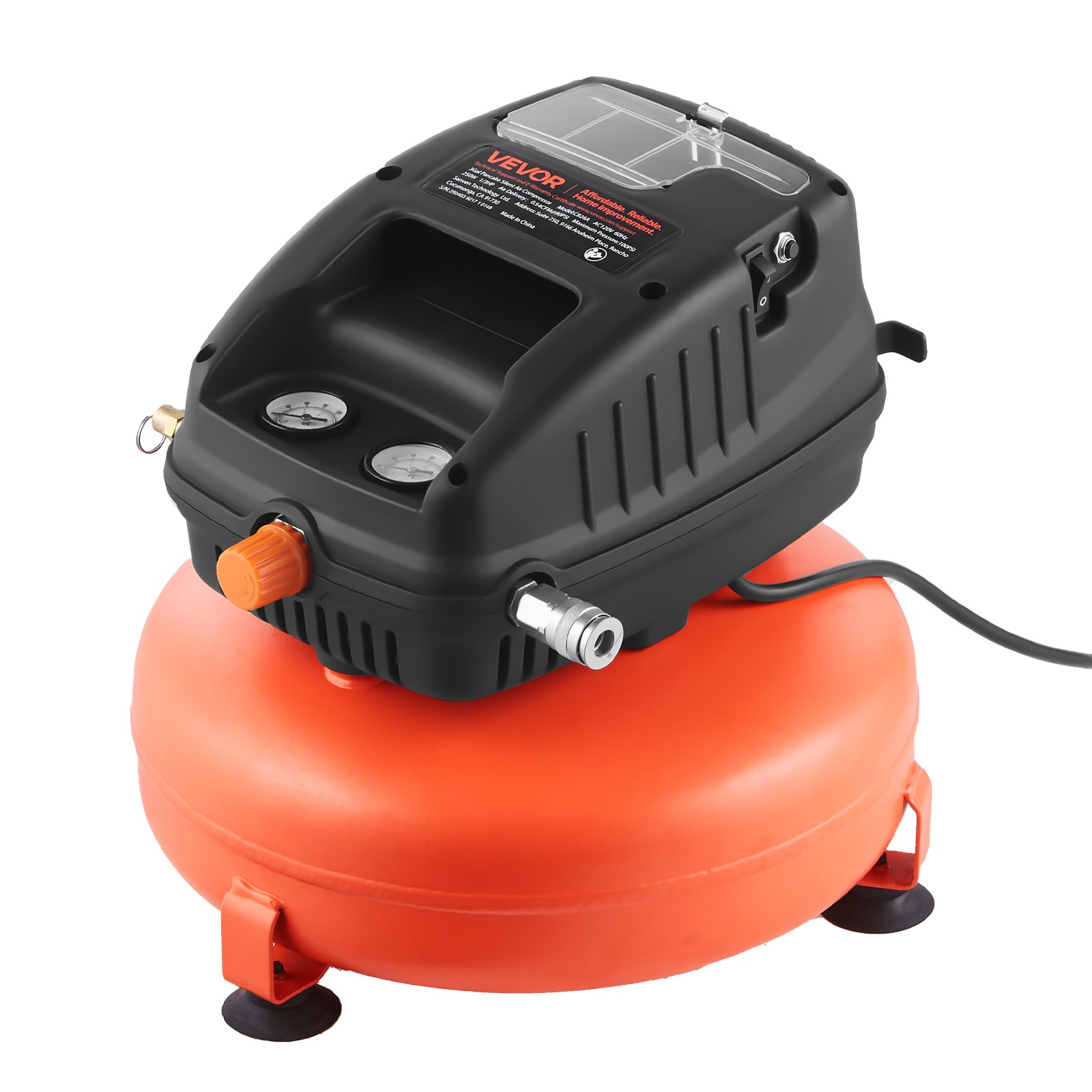 1/3hp 0.54cfm@90psi & 100psi Max Working Pressure