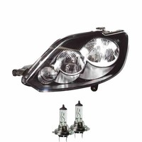 Halogen Scheinwerfer Frontscheinwerfer Links H7 FüR VW Golf Plus Inkl. Lampen