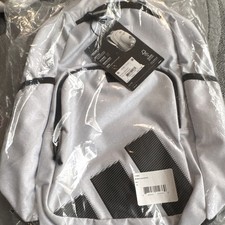 adidas Midway Backpack White/Black Fits 15" Laptop, Padded Straps Pockets