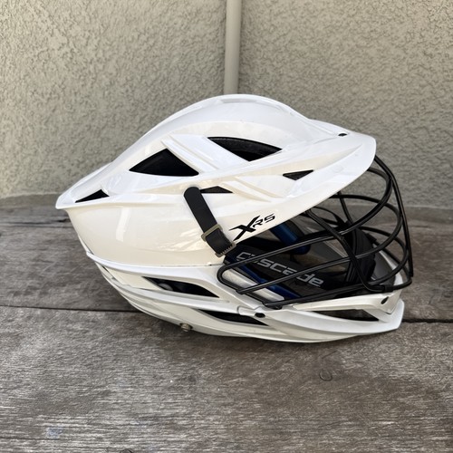 Cascade XRS Lacrosse Adult Helmet - Excellent Condition White Facemask