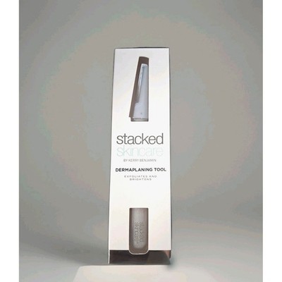 Stacked Skincare Dermaplaning Tool Kerry Benjamin Exfoliation New in Sealed Box