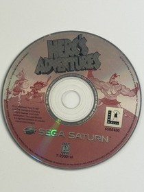 Herc's Adventures (Sega Saturn, 1997) Complete With Manual