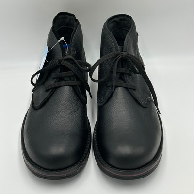 NWD Clarks Morris Peak Black Tumbled Leather Waterproof  display picture 1