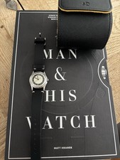 Baume & Mercier Tuxedo Dial 1950s Vintage Manual Wind Watch