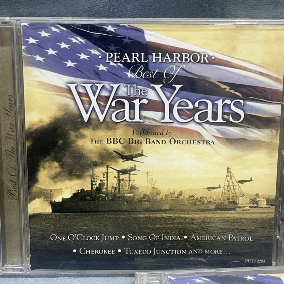 Pearl Harbor Best Of The War Years 3 CD Set Performed By BBC Big Band Orchestra Foto 2 de 4