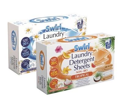 Swirl Laundry Detergent Sheets - 20 Pack
