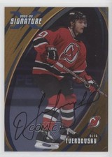 2002 ITG Be A Player Signature Series Gold Signatures Oleg Tverdovsky Auto 0a6