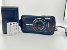Good Condition PENTAX Optio W90 Waterproof Digital Camera 17545
