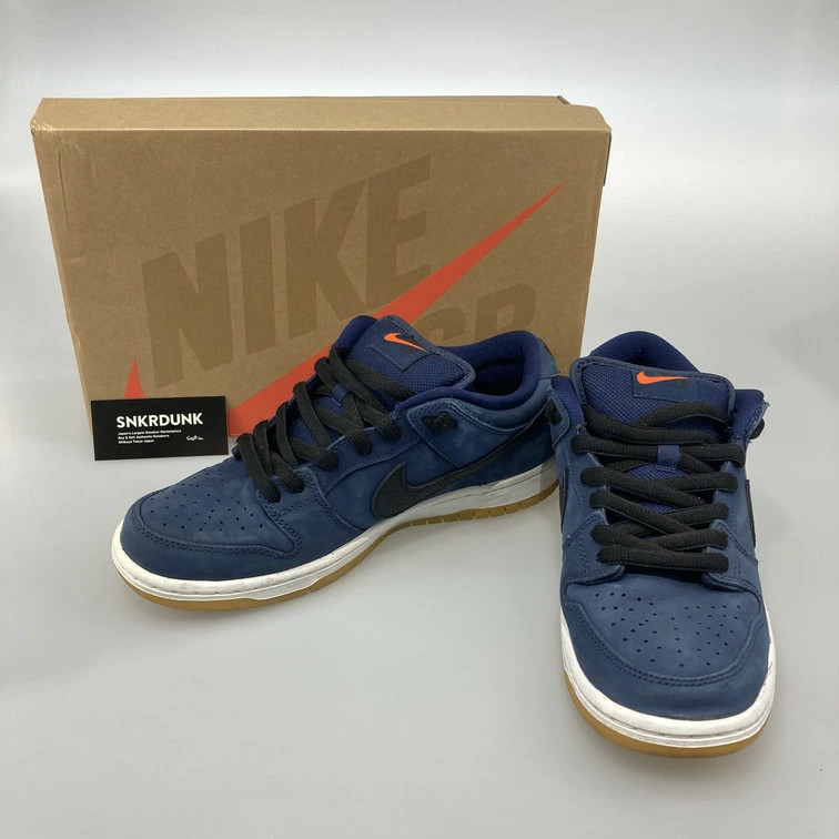 Size 9 - Nike Dunk Pro ISO SB Low Navy Gum for sale online | eBay