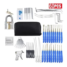 60Pcs Key Extractor Training Tool Set for Beginner Key Removal Practice Tool