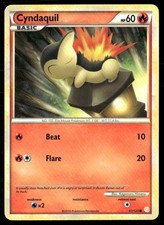 CYNDAQUIL 61/123 COMMON HEARTGOLD & SOULSILVER POKEMON LP