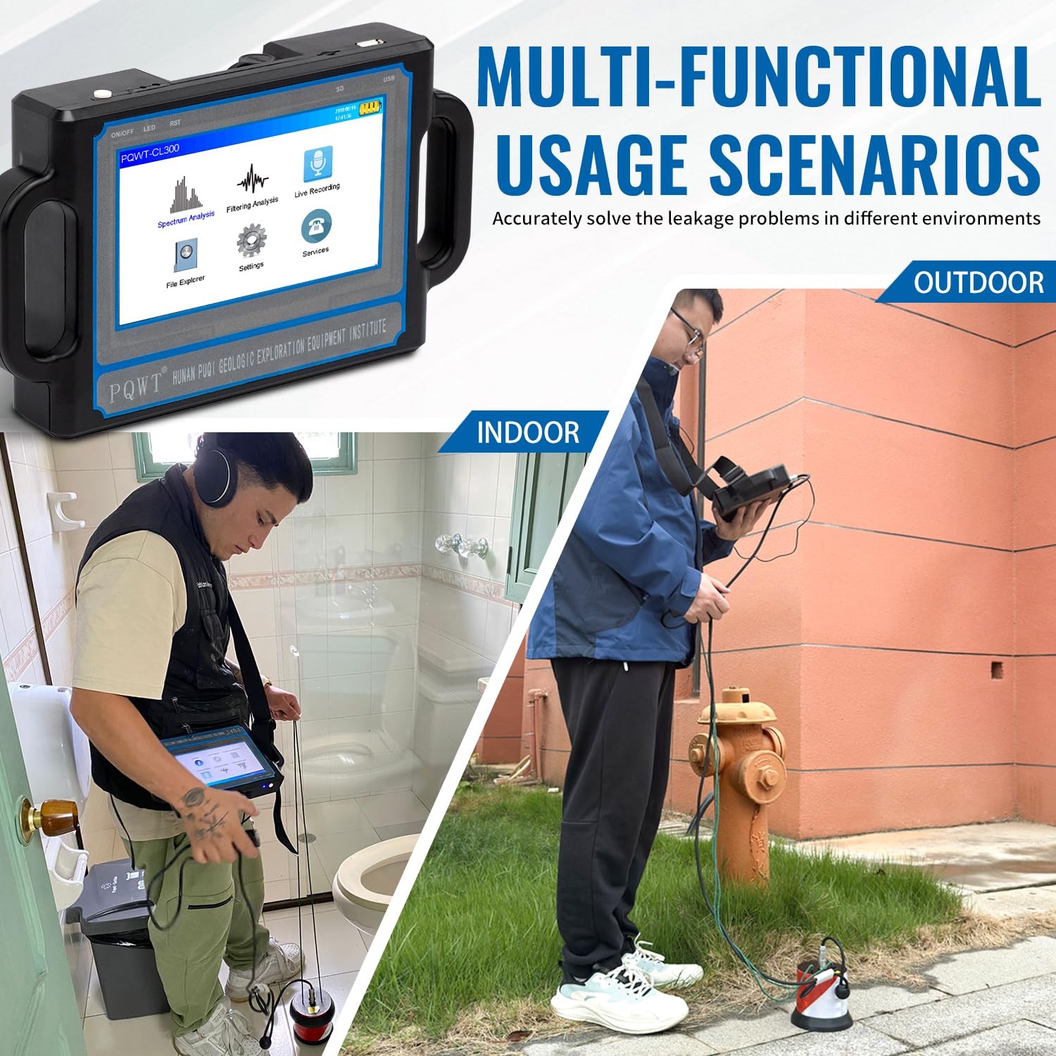 Electronic Testing Equipment for 2m Underground Pipe Locator