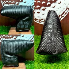 Scotty Cameron Custom Blackout Cover Carbon Select GoLo Mid Mallet Headcover