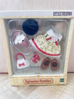 Epoch Sylvanian Families Set Kleidung & Accessoires Kleid Tasche