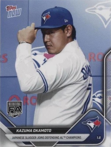2026 Topps Now KAZUMA OKAMOTO #25 Toronto BLUE JAYS - RC | eBay
