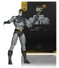 McFarlane DC Gold Label BLUE BEETLE Black & White Accent Edition Action Figure