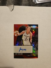 2024 Prizm WNBA Jacy Sheldon RC Rookie Signatures #SG-JS Auto Red /99 IC43