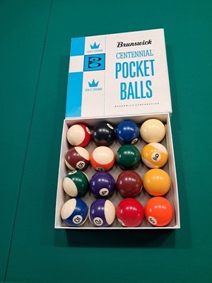 Brunswick Centennial Pocket Balls | Premium Poolkugeln | Komplettset