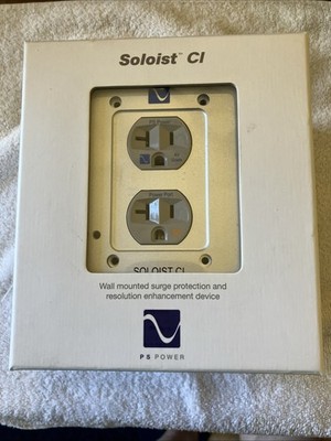 PS Audio Power Soloist CI Wall Mounted Surge & Spike Protection- NOS/B Stock