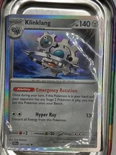 Pokemon Klinklang 101/142 Rare Stellar Crown Holo Lightly Played