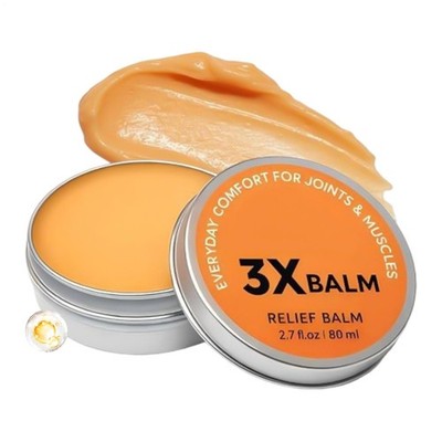 Mountain 3X Relief Balm With Organic Arnica & Camphor 80ml Fast-Absorbing Gel