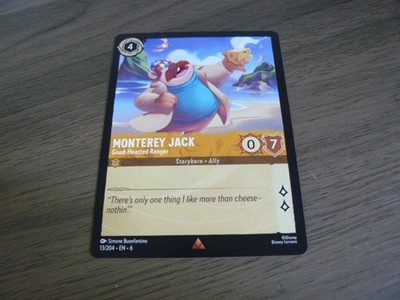 Disney Lorcana # 13 monterey jack
