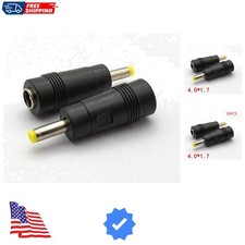 12pcs DC Power Adapter 5.5x2.1mm Female Jack to 4.0x1.7mm Male Plug Electrica...
