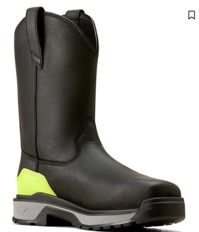 Ariat Men’s Intrepid Comp Toe Work Boot Black Siz… - image 1