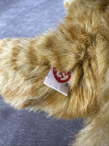 Ty Classic Al E. Kat Orange Tabby Kitty Cat Plush 1995 Vintage Lay - Foto 5 di 5