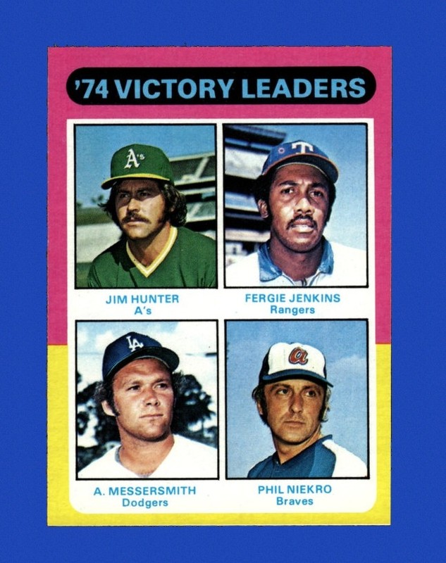 1975 Topps Set-Break #310 Victory Leaders NM-MT OR BETTER *GMCARDS*