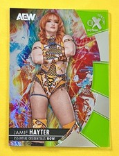 Jamie Hayter 2025 Skybox AEW Metal Universe CENTURY ESSENTIAL CREDENTIALS /87