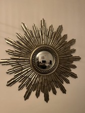 LAURA ASHLEY: Constellation Starburst Mirror - Large - Champagne Colour - VGC