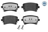 Bremsbelagsatz, Scheibenbremse MEYLE-PD: Advanced Performance A 025 233 2617/PD