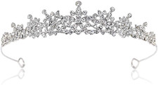 Wedding Tiaras and Crowns, Rhinestone Bridal Crown Princess Tiara Headpieces for