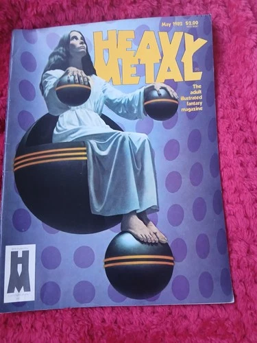 HEAVY METAL The Adult Illustrated Fantasy Magazine, May 1982