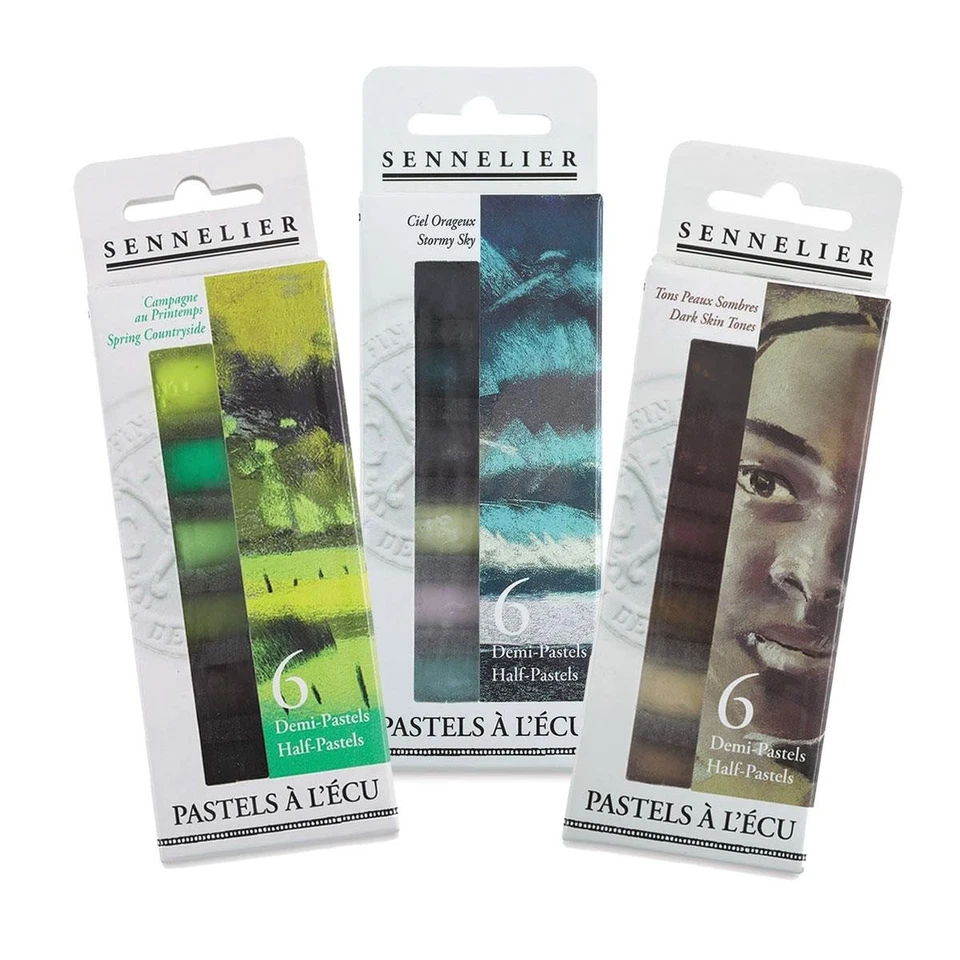Sennelier Artists Soft Half Pastels Colour Theme Sets of 6