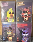 SEALED - FNAF X Youtooz Flocked Set - Chica Foxy Freddy Bonnie [FULL SET OF 4]