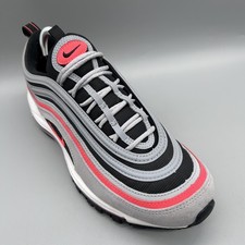 Scarpe da ginnastica Nike Air Max 97 Wolf 2020 grigio rosso radiante DB4611-002 uomo UK 8