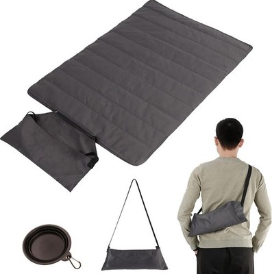 bangminda wasserdichte Hundematte für Outdoor, Faltbare Haustier Decke Camping 