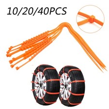 102040pcs Snow Tire Chain Anti-skid Belt For Car Truck Suv Winter Driving 102040pcs Snow Tire Chain Anti-skid Belt For Car Truck Suv Winter Driving